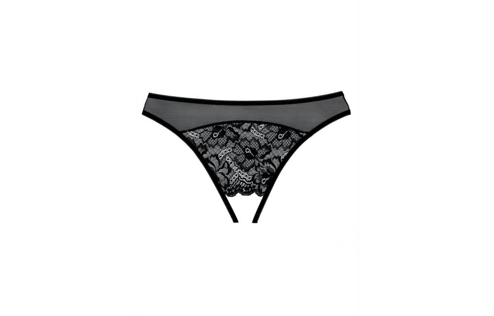 Just A Rumor Slip Schwarz – Sexy One Size String
