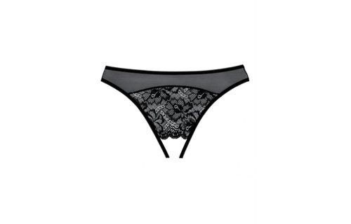 Just A Rumor Slip Schwarz – Sexy One Size String