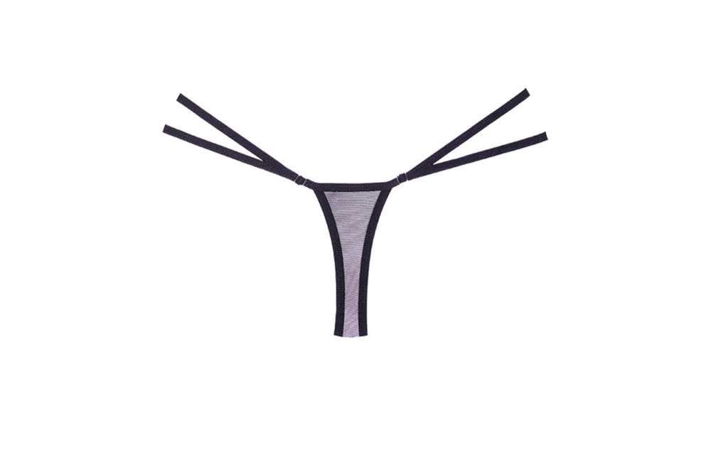 Zwarte Kant En Mesh String – Sexy, Comfortabel & Stijlvol
