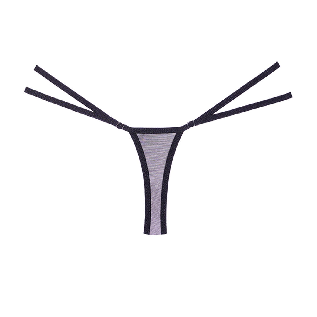 Zwarte Kant En Mesh String – Sexy, Comfortabel & Stijlvol