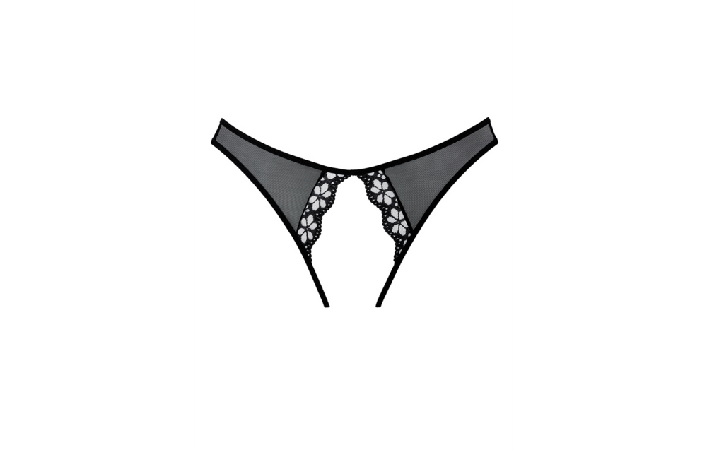 Mirabelle Panty Zwart - Ondeugend & Elegant One Size