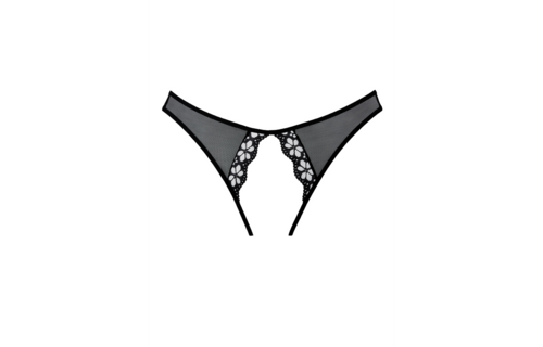 Mirabelle Panty Zwart - Ondeugend & Elegant One Size