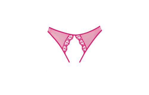 Mirabelle Slipje Roze | Allure Panty Bloemenkant One Size