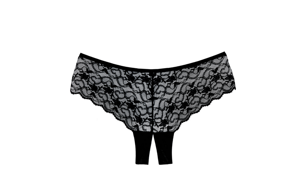 Sweetheart Slip One Size | Verführerische schwarze Spitze