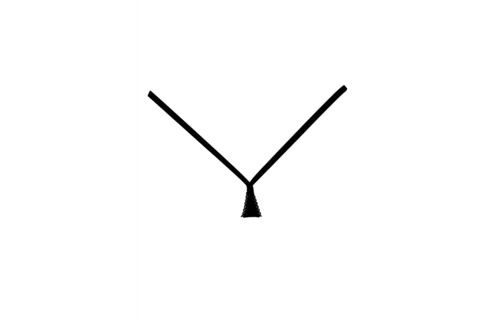 Velvet Slipje One Size - Luxe Zwarte Fluwelen G-String