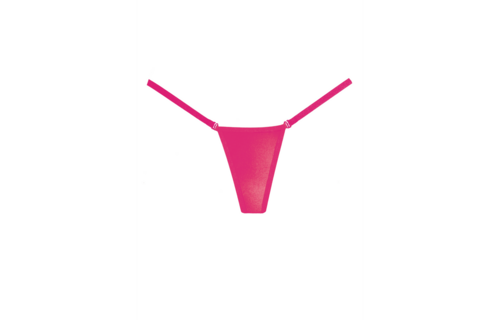 Wetlook Briefs Pink One Size - Sexy G-String Allure