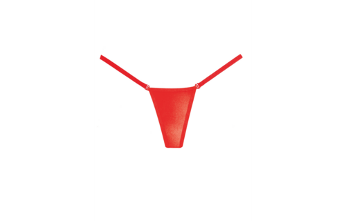 Wetlook Briefs Red One Size | Sexy G-String Allure