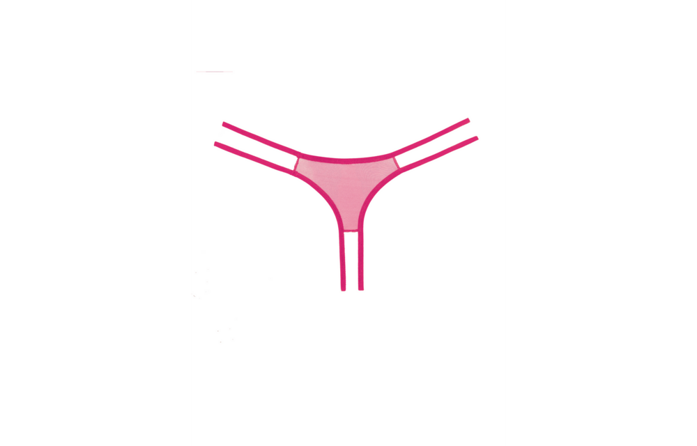 Zoete Honing Slipje One Size - Verleidelijk Roze Lingerie