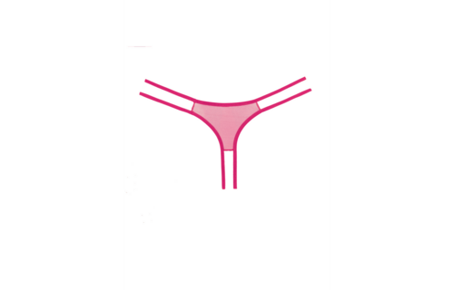 Sweet Honey Panties One Size - Seductive Pink Lingerie