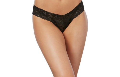 Lace Thong Black One Size | Seductive Dreamgirl Lingerie