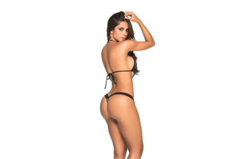 Perfect Black Thong S/M - Seduce With a Natural Look