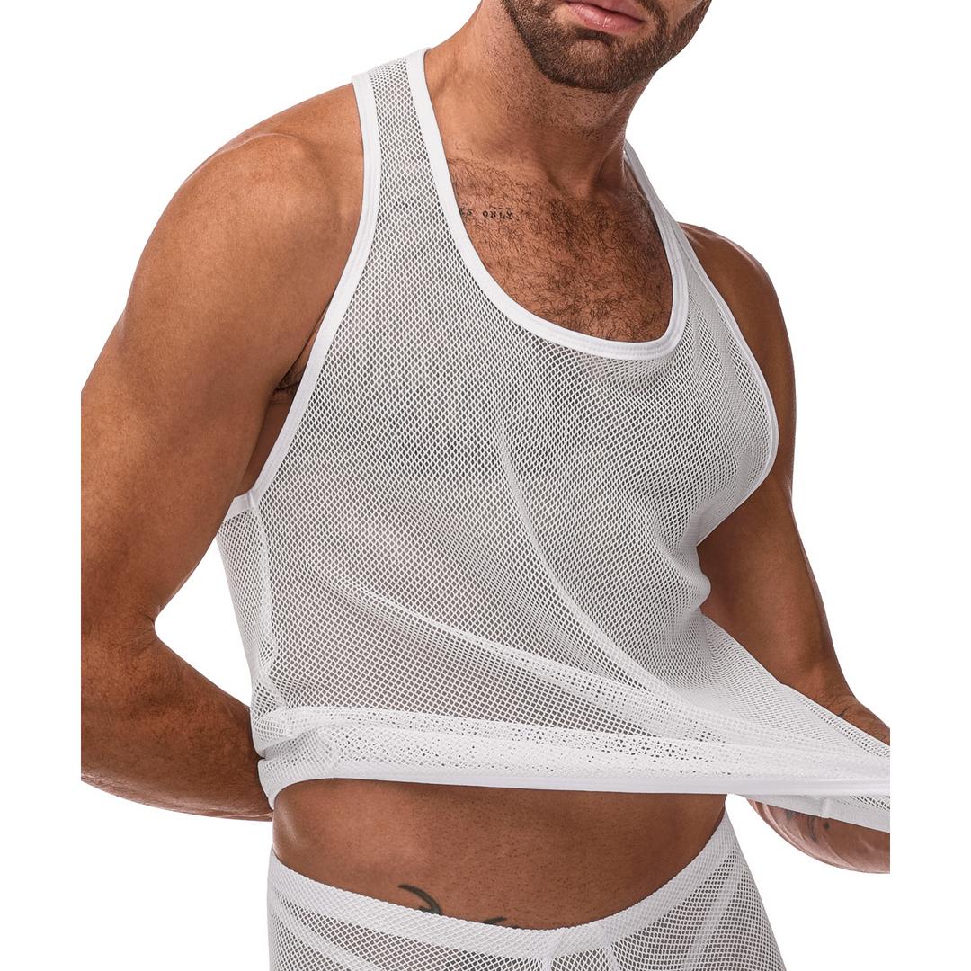 Tanktop – L/XL – Weiß