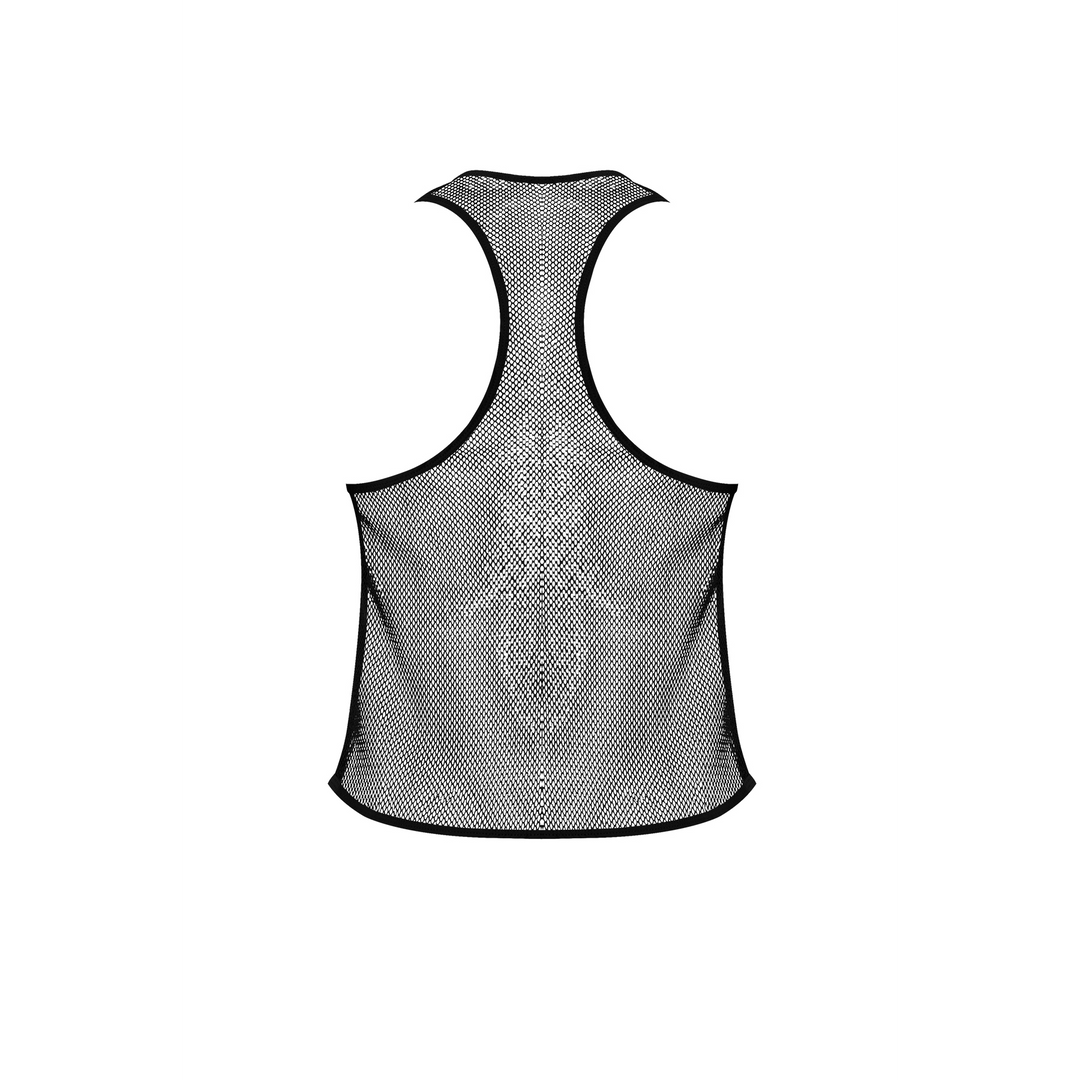Sexy Black Stretch Tank Top S/M Male Power – Comfort & Style