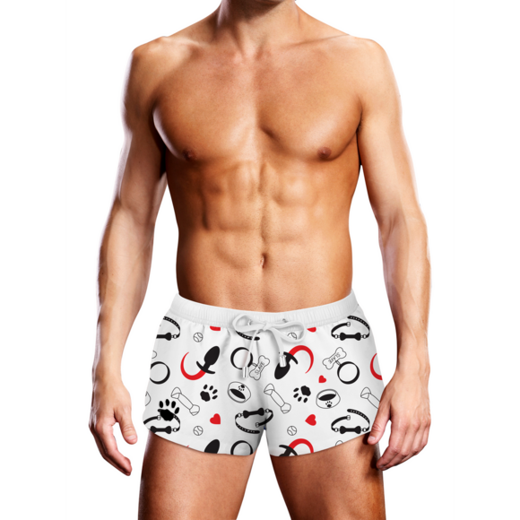 Badeshorts Puppie Print - M