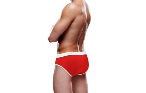 Badeslip - M - Rot