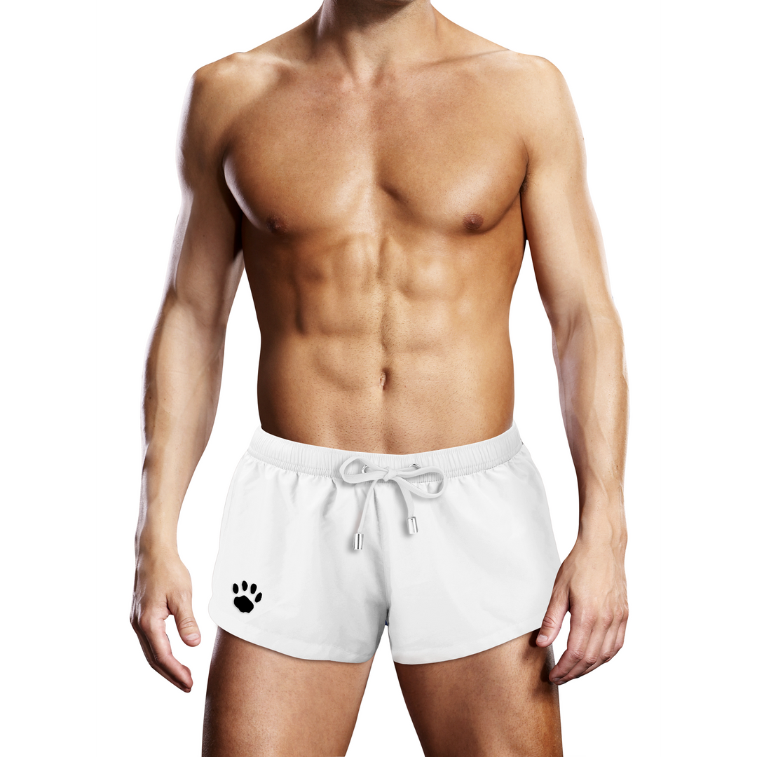 Badeshorts – S – Weiß