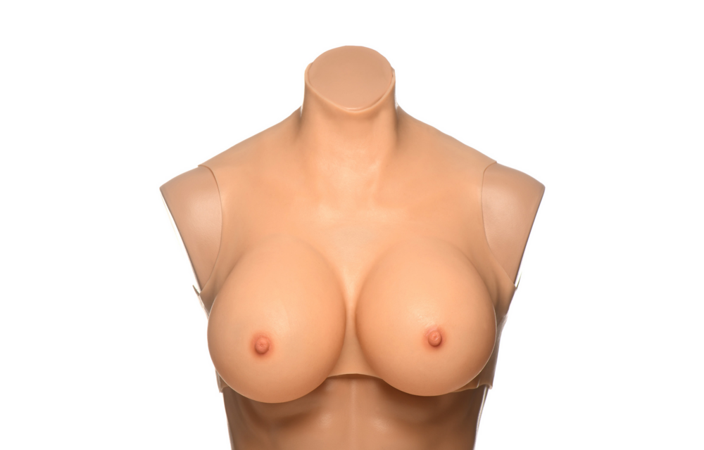 Perky Pair G-Cup Silicone Breasts – Natural & Silky Soft