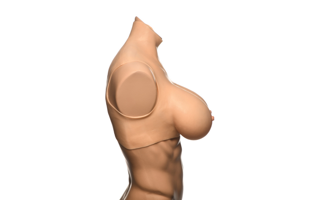 Perky Pair G-Cup Siliconen Borsten – Natuurlijk & Zijdezacht