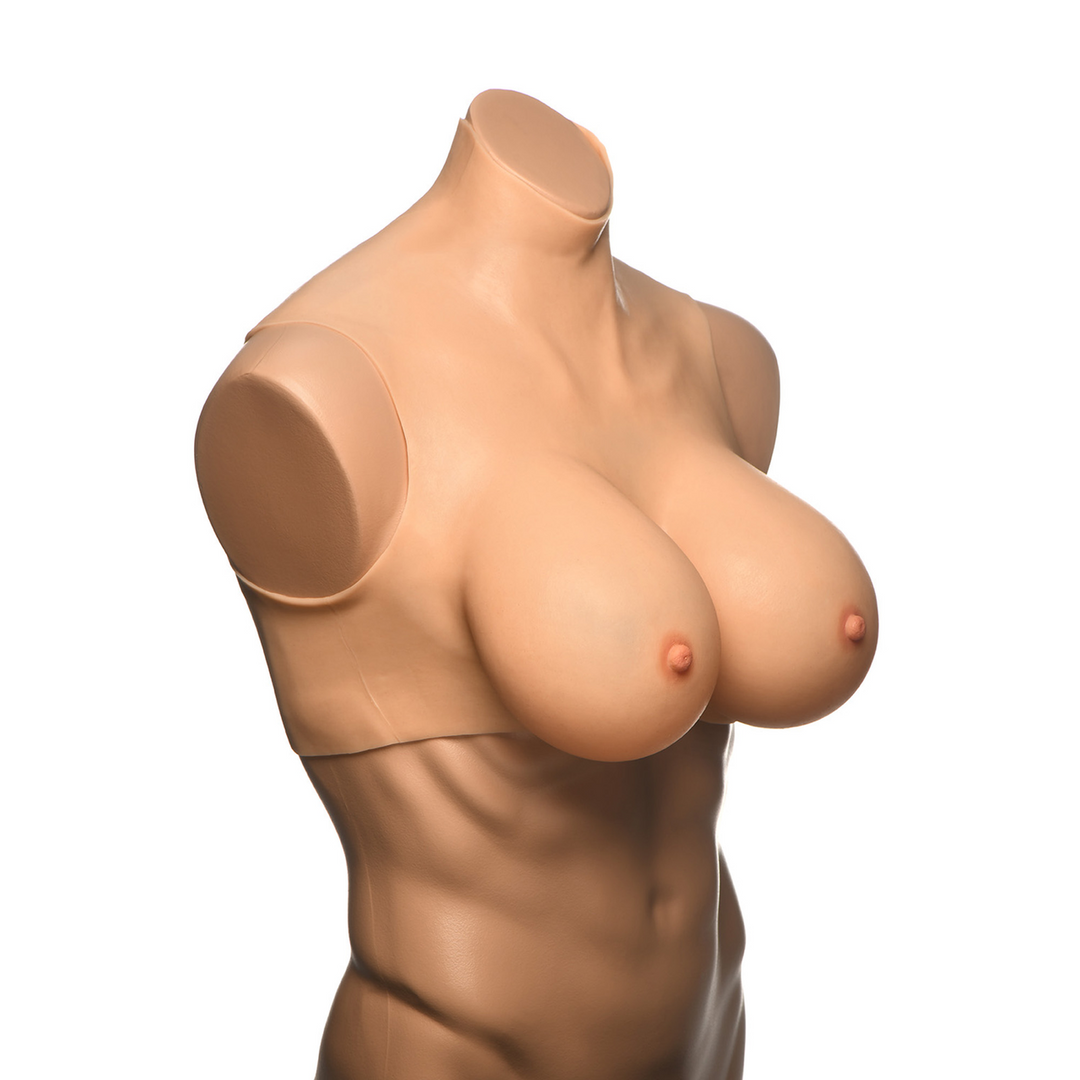 Perky Pair G-Cup Siliconen Borsten – Natuurlijk & Zijdezacht