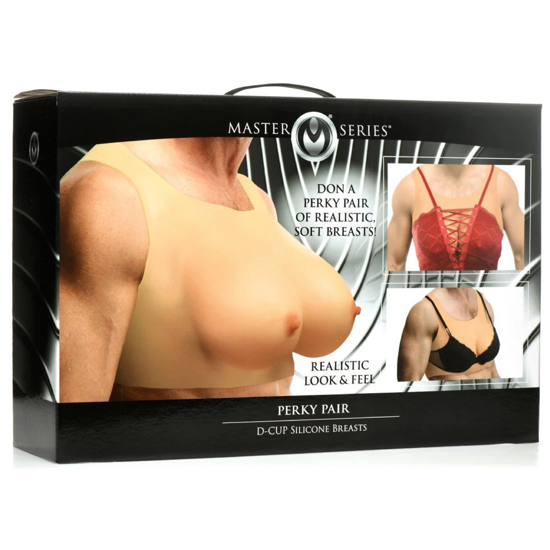 Perky Pair D-Cup-Silikonbrüste – realistisch & weich