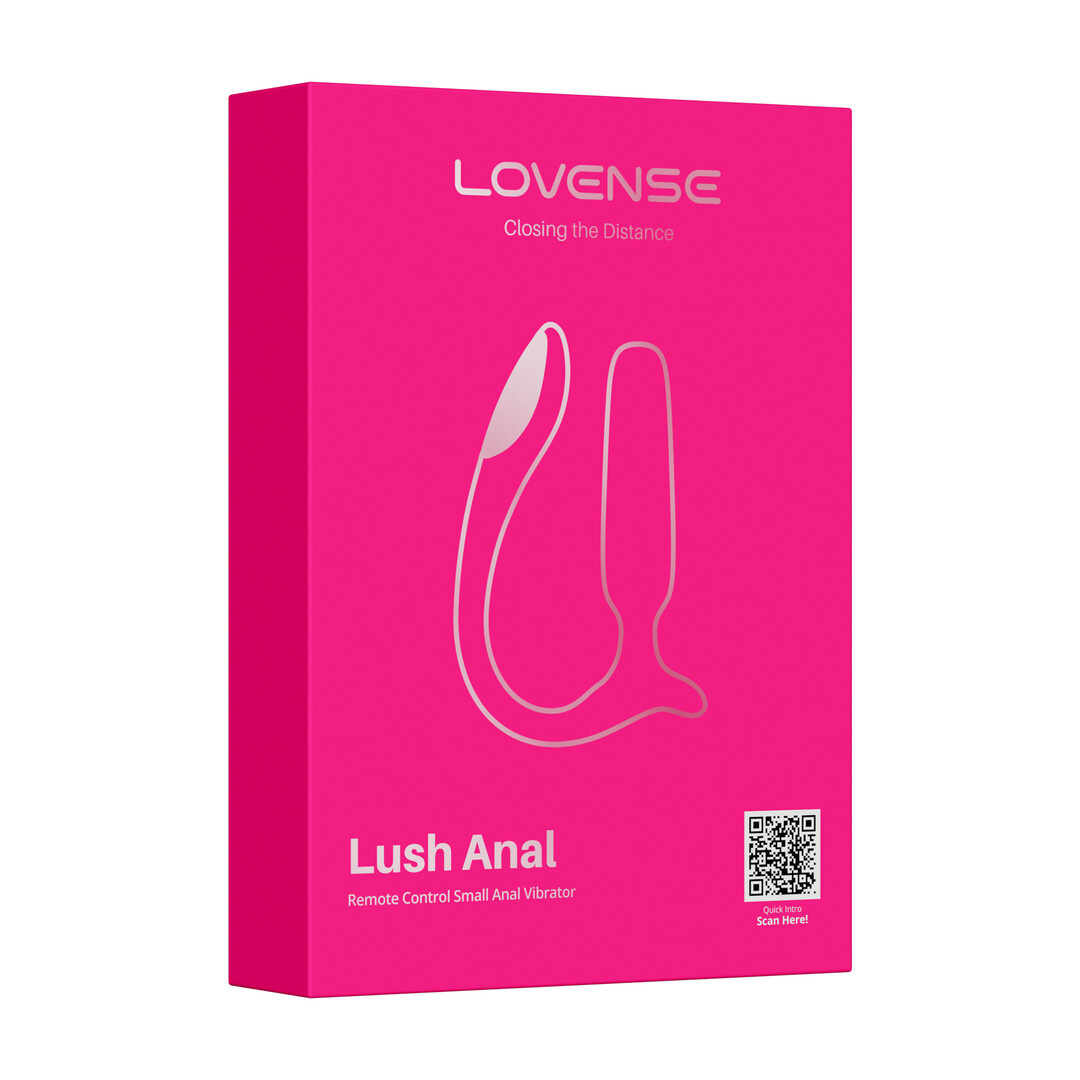 Lush Anal 9 cm Rosa – Ferngesteuerter Analvibrator