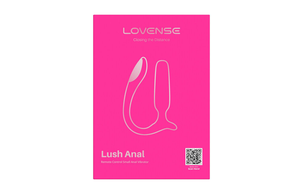 Lush Anal 9 cm Pink – Remote-Controlled Anal Vibrator