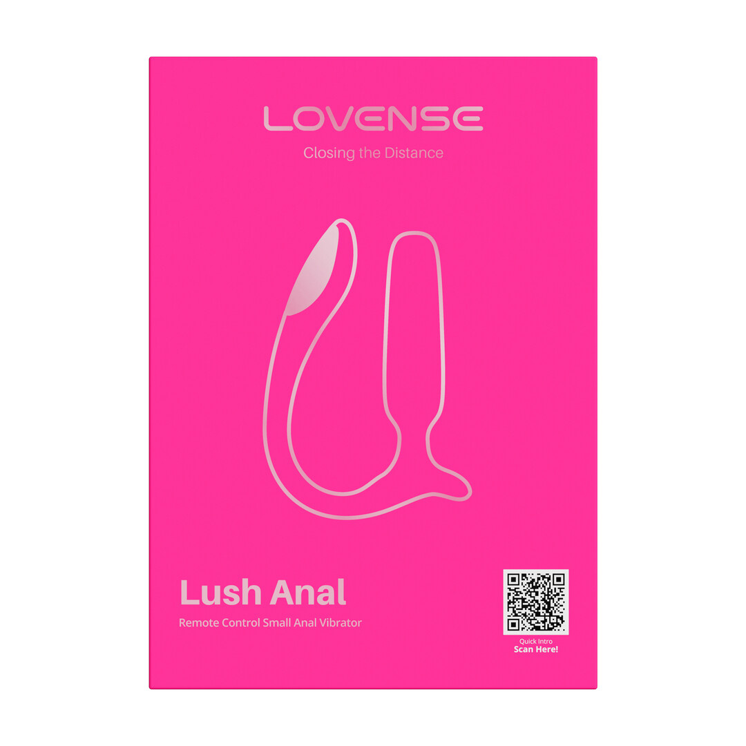 Lush Anal 9 cm Rosa – Ferngesteuerter Analvibrator