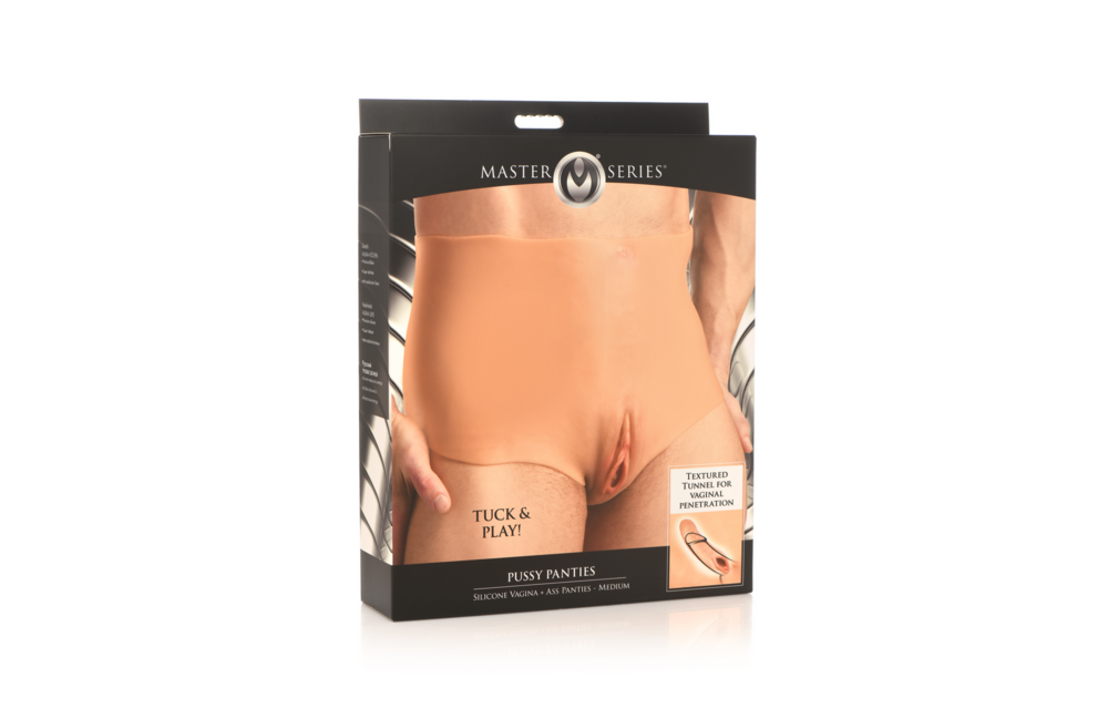 Pussy Panties M – Realistische Silikon-Vagina- und Po-Hose