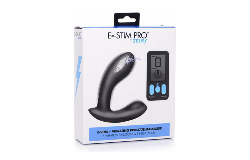 E-Stim Pro: Siliconen Vibrerende Prostaat Massager + Remote