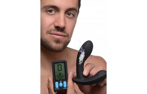 E-Stim Pro: Silicone Vibrating Prostate Massager + Remote