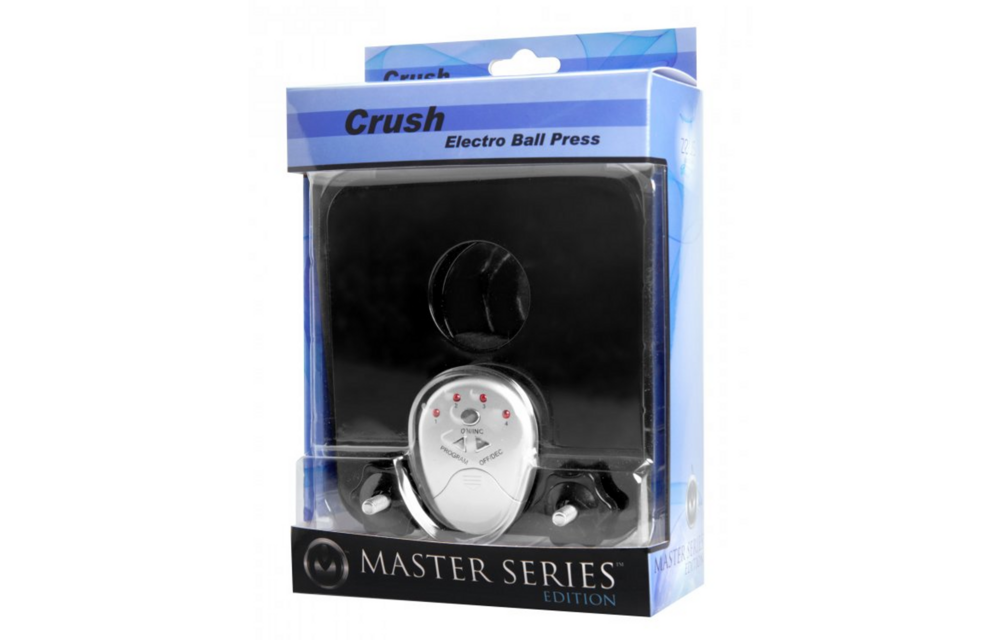 Crush Electro Ball Press – Intensive CBT-Stimulation und Kontrolle