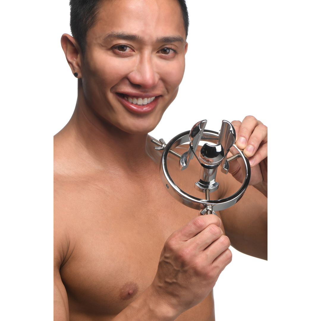 Forcierende Spreizung Edelstahl-Anal-Erforscher – Intensives Vergnügen