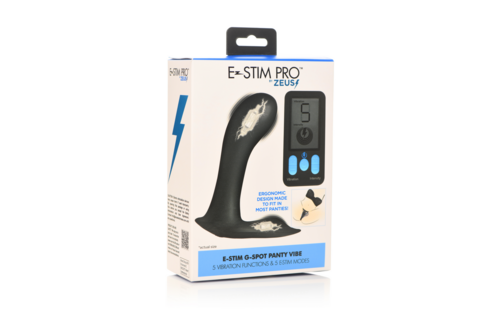 E-Stim Pro – G-Spot Panty Vibe – Schwarz