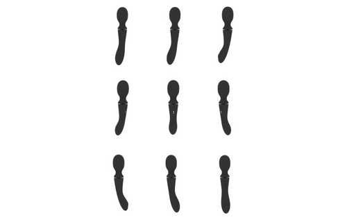 Nami – Pulse Wave Vibrating Wand – Schwarz