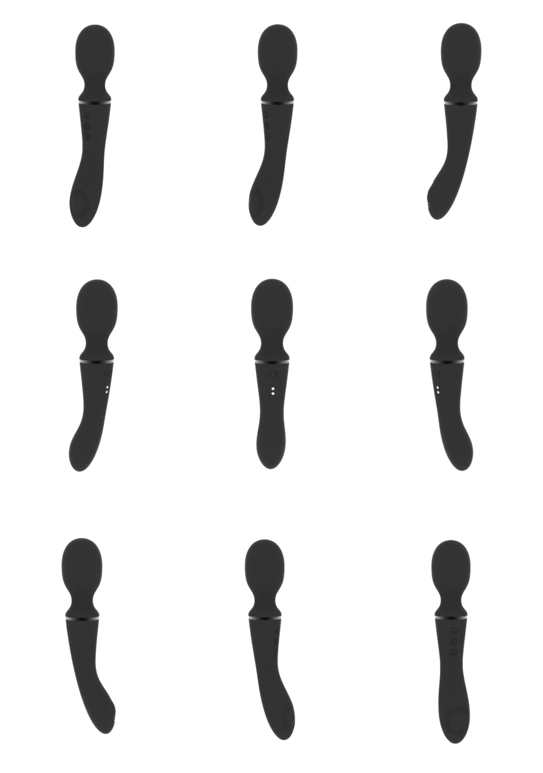 Nami - Pulse Wave Vibrating Wand - Black