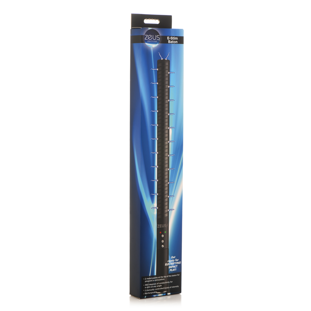 E-Stim Baton Schwarz – Intensive Elektrostimulation & Genuss