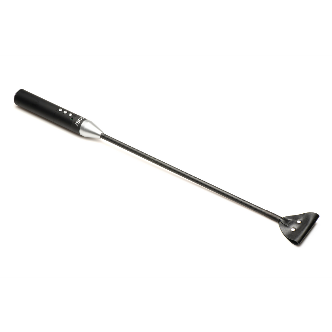 E-Stim Crop Schwarz – Kraftvolles und benutzerfreundliches Schlagspiel