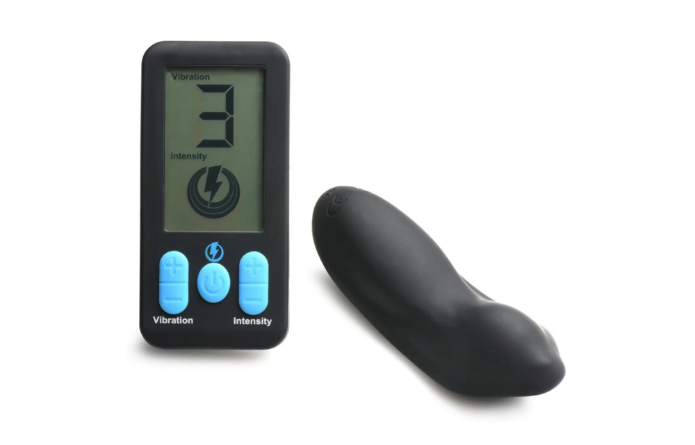 E-Stim Panty Vibe Zwart | Discrete Afstandsbediening & Plezier