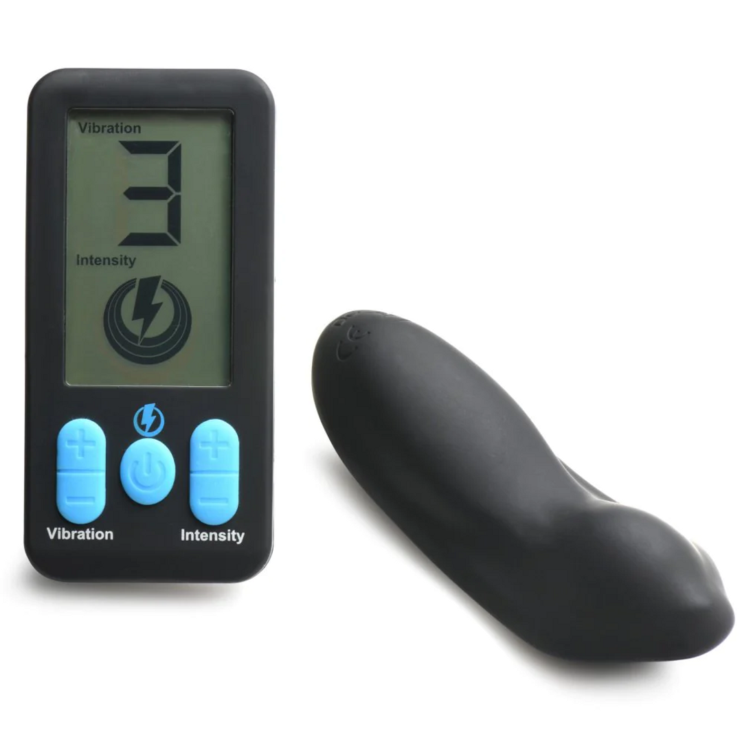 E-Stim Panty Vibe Zwart | Discrete Afstandsbediening & Plezier