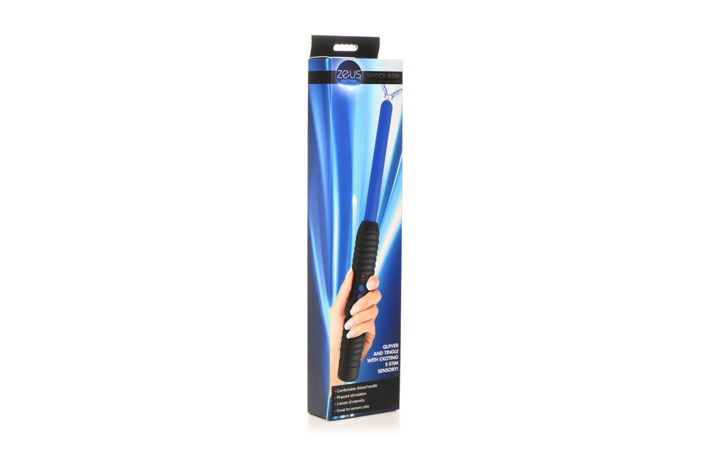 Shock Rod E-Stim Zapping Wand Blauw - Spannend Prikplezier