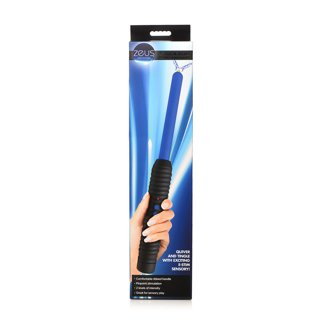 Shock Rod E-Stim Zapping Wand Blauw - Spannend Prikplezier