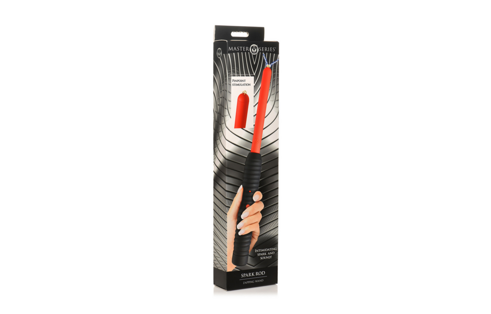 Spark Rod Zapping Wand Red - Safe, Exciting Shock Stick