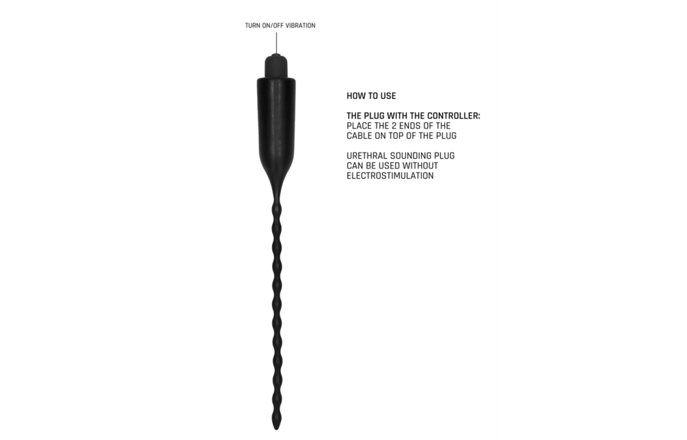 E-Stimulation Vibrierender Urethral-Sounding-Plug