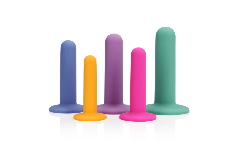 Silicone Vagina Dilator Set - Multicolour