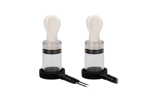 E-Stimulation Bi-Polar Nipple Suction Cups