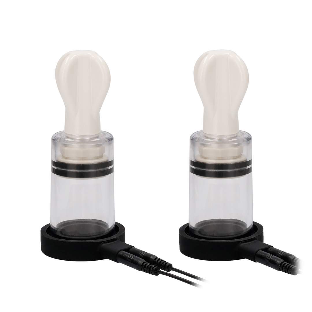 E-Stimulation Bi-Polar Nipple Suction Cups