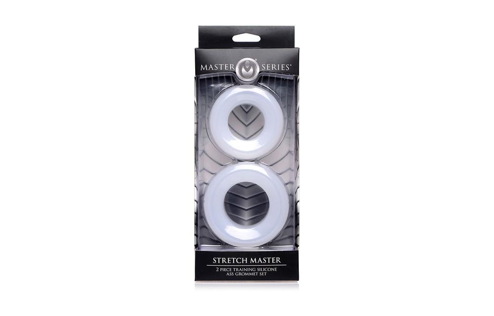 Stretch Master 2-Delige Siliconen Anale Ring Set – 5 cm