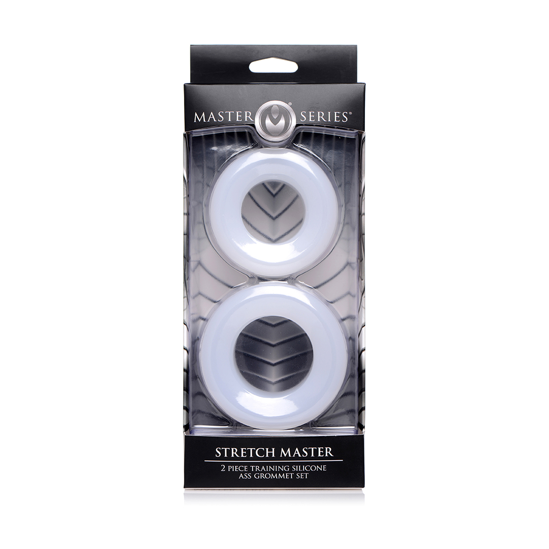 Stretch Master 2-Delige Siliconen Anale Ring Set – 5 cm