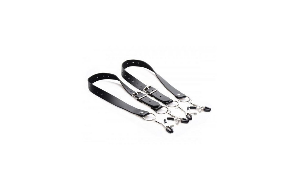 Labia Spreader mit Klammern – Intensives kinky Vergnügen | XR Brands