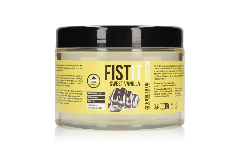 Extra Thick Vanilla Lubricant 500 ml – Natural Pleasure!